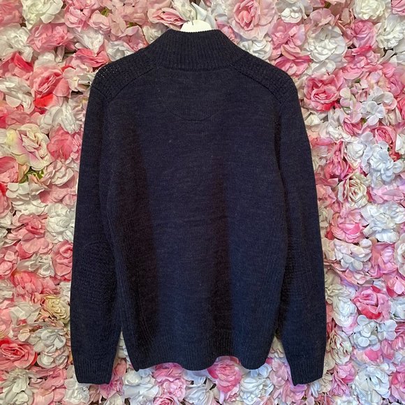 Logan Hill Wool Pullover V-Neck Sz M - Picture 4 of 6